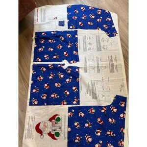 Vintage VIP Cranston Print Works Sporty Santa Shorts Fabric Panel Sewing Pattern